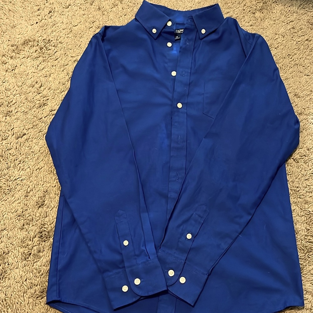Young men’s chaps dress shirt